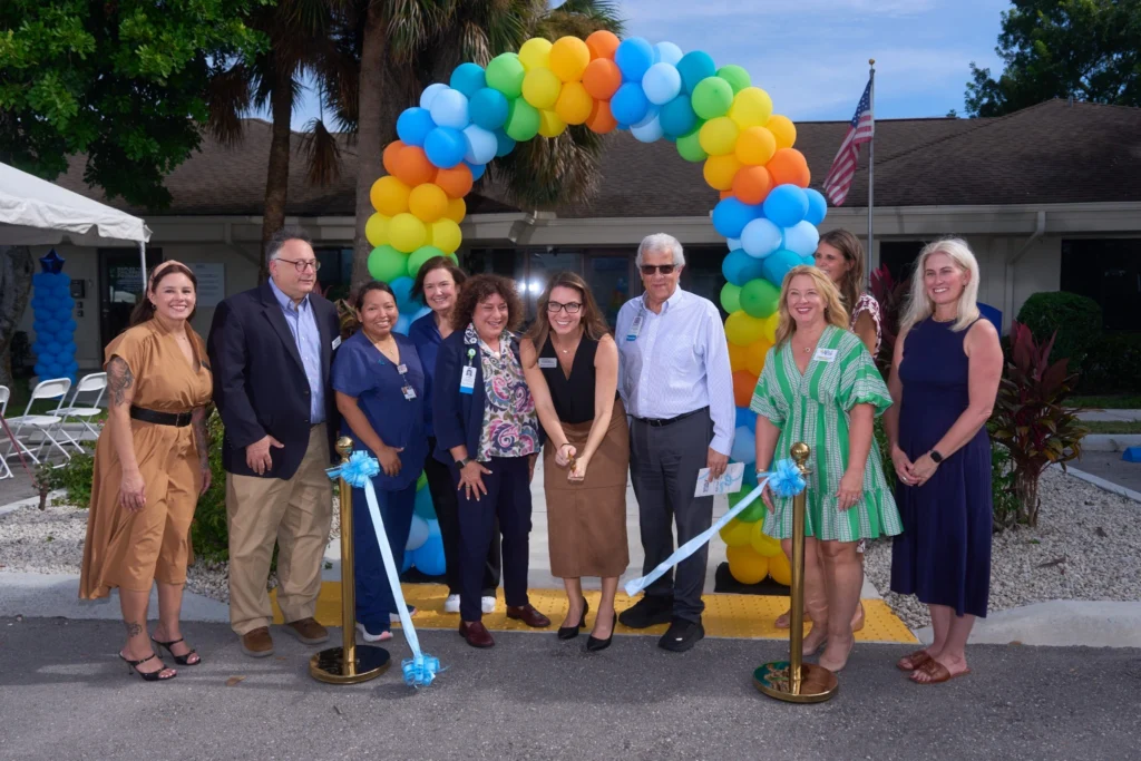 NCF Pediatric Health Center ribbon cutting